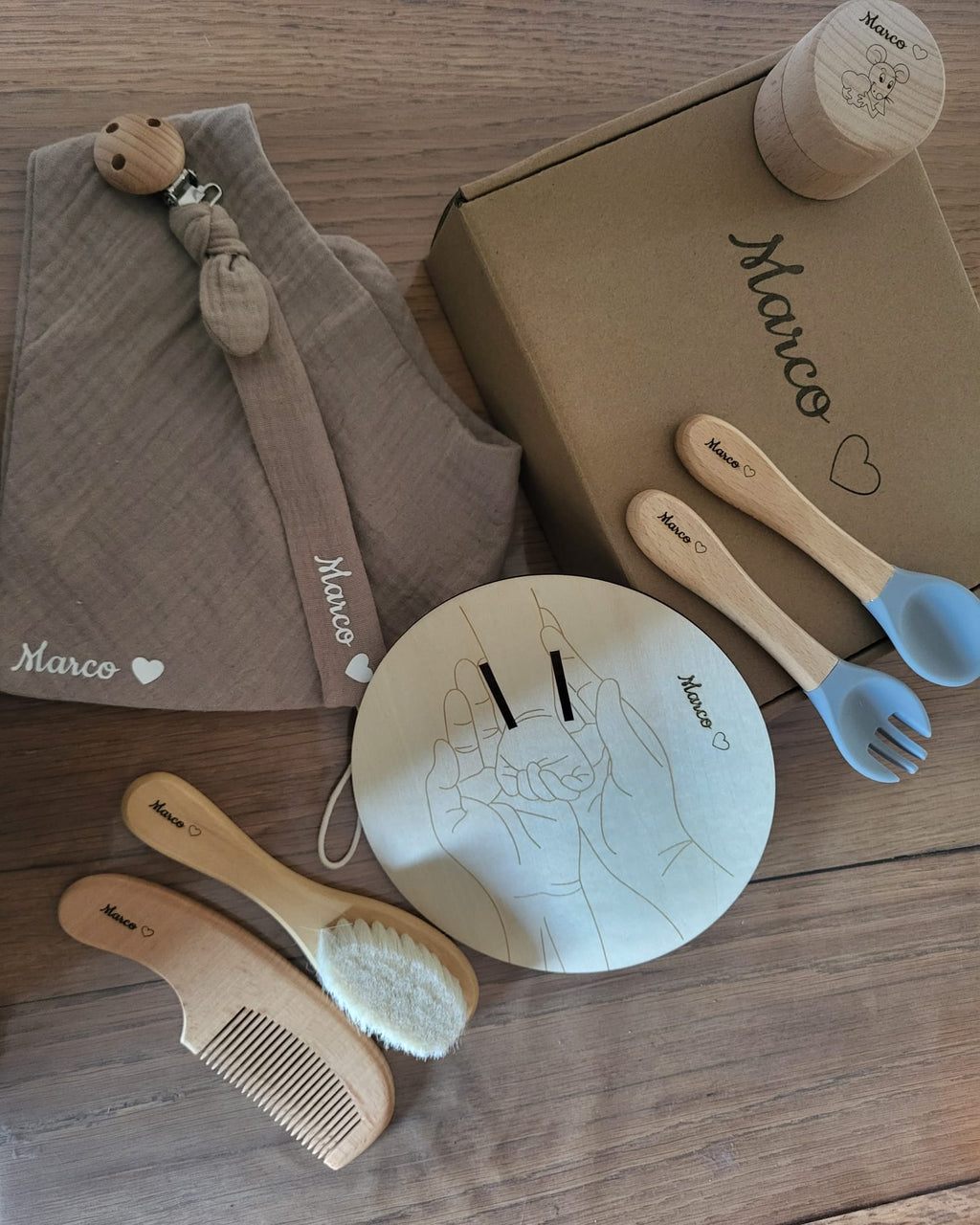 Coffret de naissance personnalisé