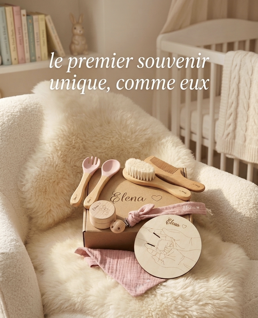 Coffret de naissance personnalisé