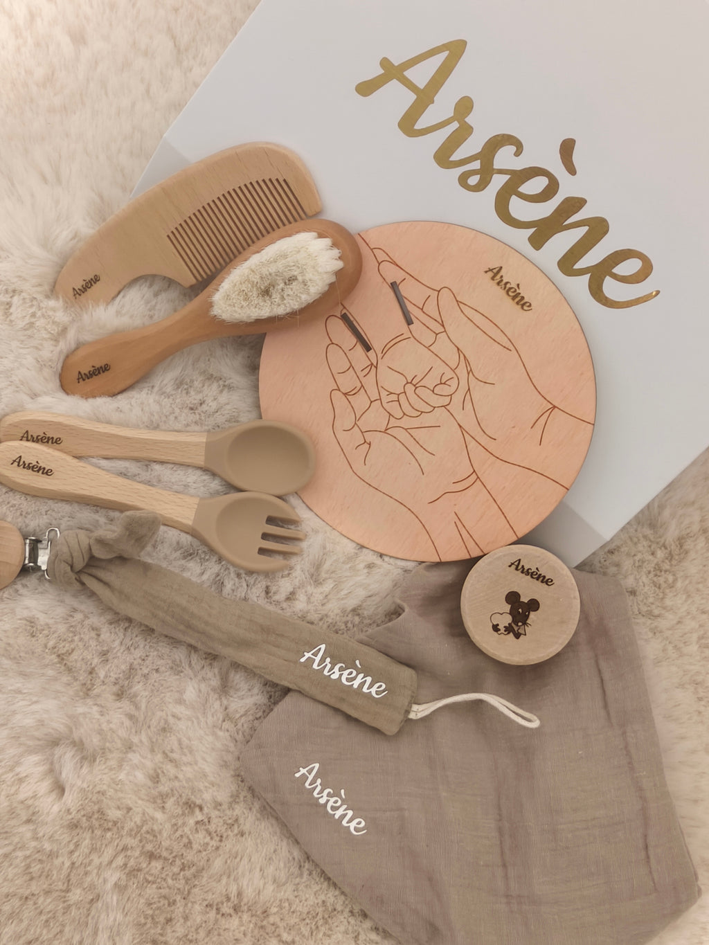 Coffret de naissance 6 articles ✨